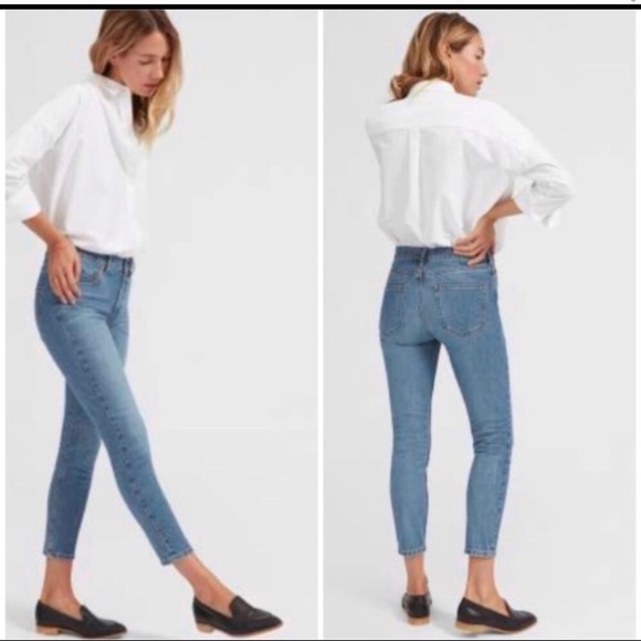 Everlane Mid Rise Ankle Jean - Picture 1 of 5